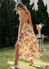 Spaghetti Strap Boho Maxi Dress Esther